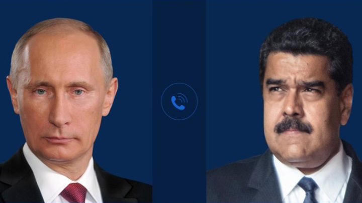 Путин и Мадуро обсудили борьбу с коронавирусом