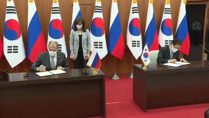 В Сеуле прошли переговоры министров иностранных дел Южной Кореи и РФ