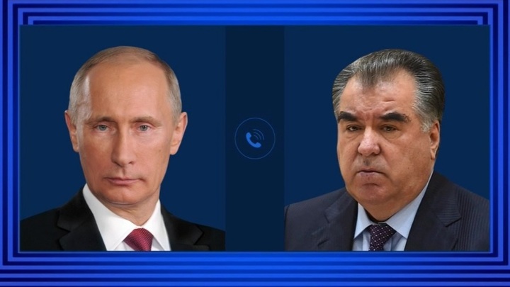 Путин обсудил с президентом Таджикистана обстановку в Афганистане