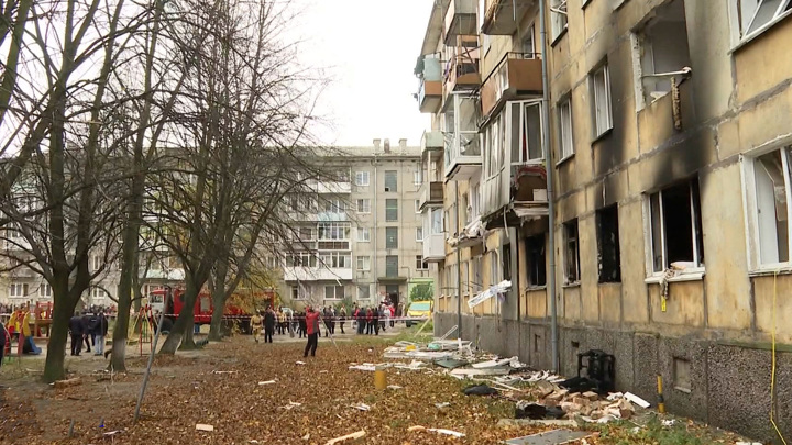 Пять семей находятся в пункте временного размещения после взрыва газа в доме в Балтийске