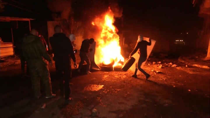 Палестинцы устроили беспорядки возле израильского поселения