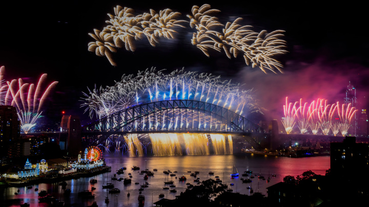 Камчатка, Чукотка и Австралия уже встретили Новый год