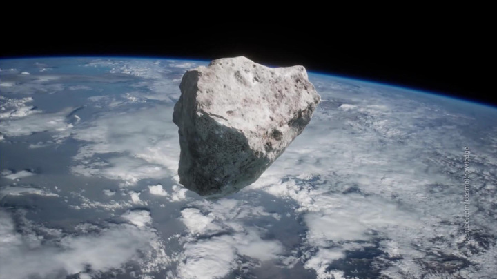 "Роскосмос" опубликовал кадры с потенциально опасным астероидом