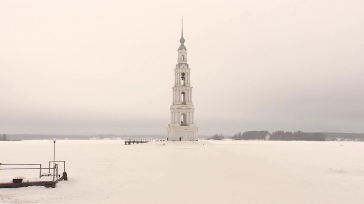 В Тверской области завершили реставрацию Калязинской колокольни