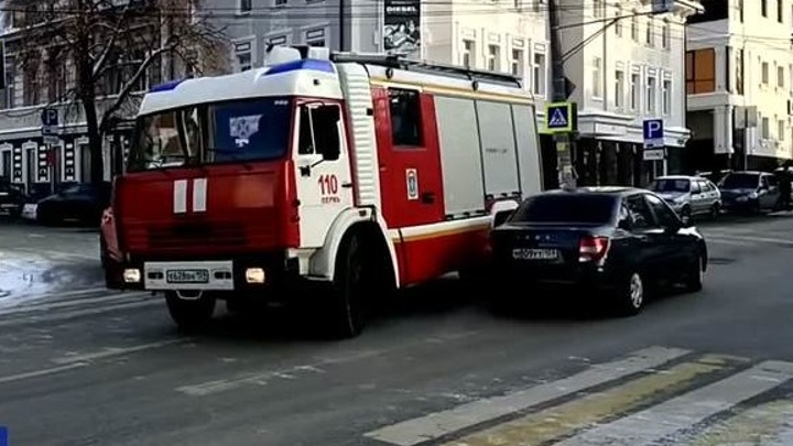 Пожарно-тактические учения прошли в Перми