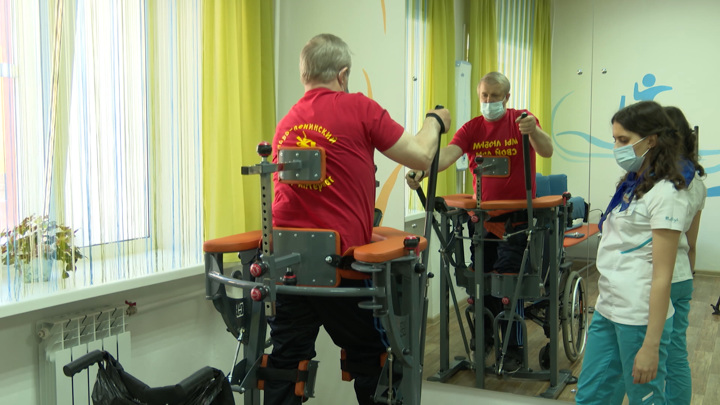 Кабинет для занятий лечебной физкультурой открыли для престарелых и инвалидов в Иркутске
