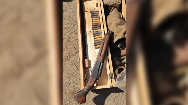 Амурские пограничники изъяли оружие и боеприпасы у жителя села Чигири