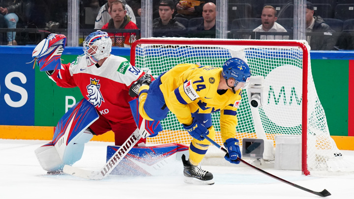 Шведы победили чехов на чемпионате мира по хоккею