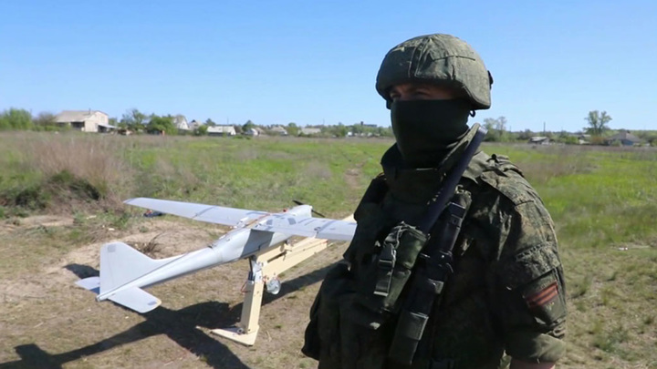 ВС РФ начали использовать на Украине БПЛ "Орлан-10" в ударном варианте