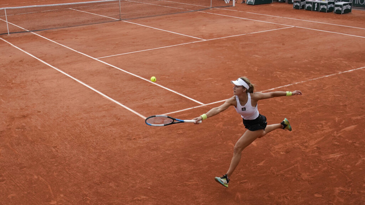 Калинская завершила выступление на Открытом чемпионате Франции