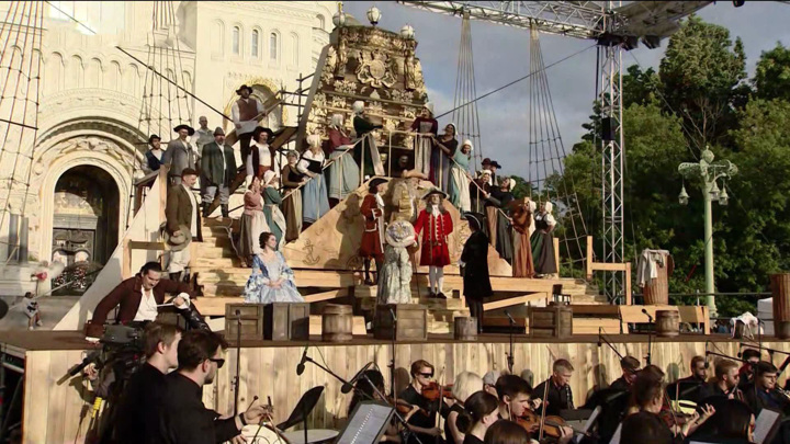 Новости культуры. Морская крепость Кронштадт впервые стала местом большой оперной премьеры
