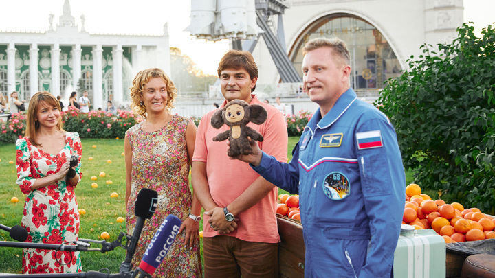 Вести-Москва. Чебурашка отправится в космос в сентябре
