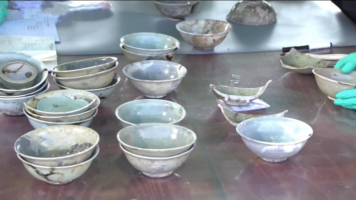Новости культуры. Китайские археологи обнаружили старинный фарфор у побережья провинции Фуцзянь