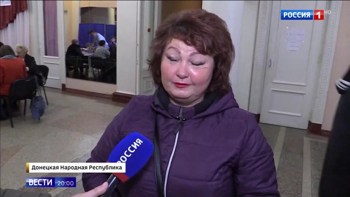Вести в 20:00. В ДНР голосовали со слезами на глазах