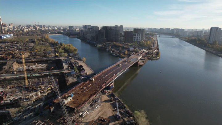 Вести-Москва. В бывшей промзоне ЗИЛа появится мост через затон Новинки