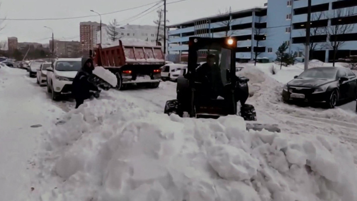Вести-Москва. Москва разгребает последствия рекордного снегопада