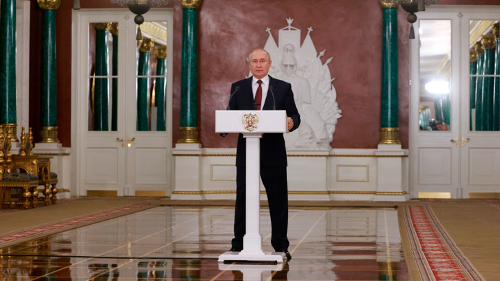Вести в 20:00. Путин подвел итоги непростого года