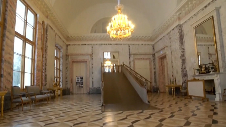 Вести в 20:00. Реставрация Александровского дворца идет полным ходом