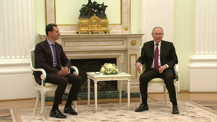 Вести в 20:00. Путин и Асад встретились впервые с 2021 года