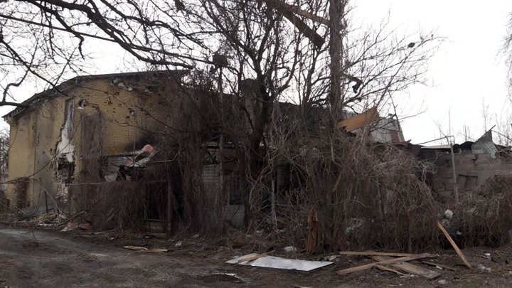 Вести в 20:00. Нацисты не оставили ни одного целого дома в окрестностях Донецка