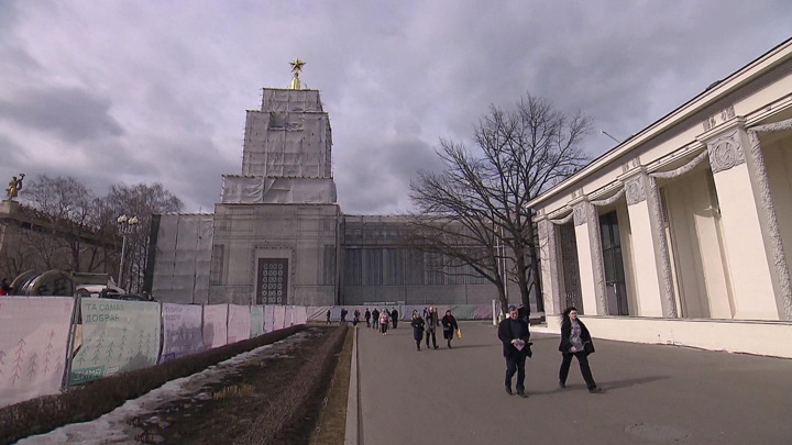 Вести-Москва. Масштабная реставрация на ВДНХ близится к концу