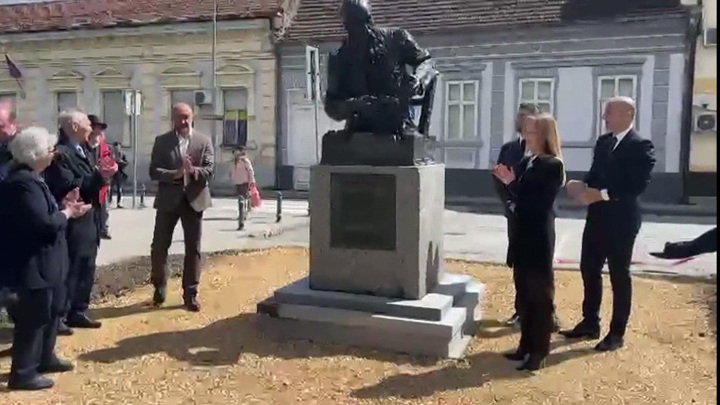 Новости культуры. В сербском городе Вршаце открыли памятник Никите Толстому