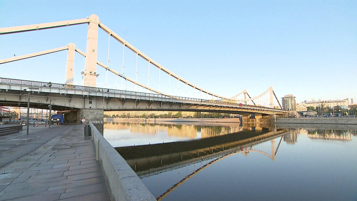 Вести-Москва. Единственному подвесному мосту Москвы исполнилось 85 лет