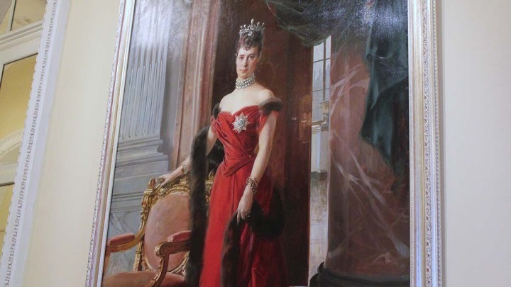 Императрица Мария Федоровна, 1894 год. Эрмитаж.